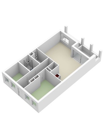 Floor plan - Lichtpenweg 154, 3821 BA Amersfoort 